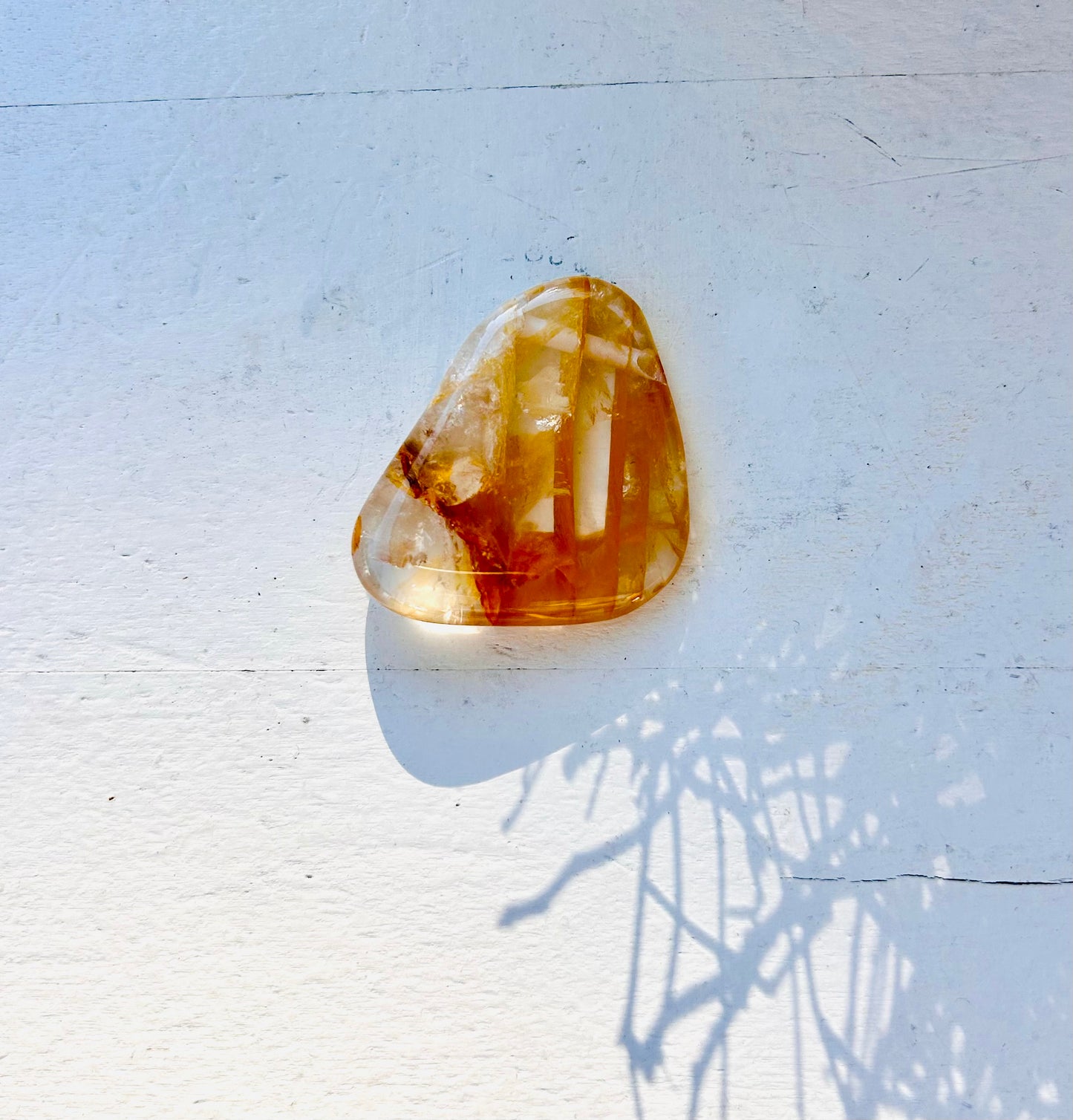 Golden Healer – gebohrter Trommelstein, verschiedene Größen
