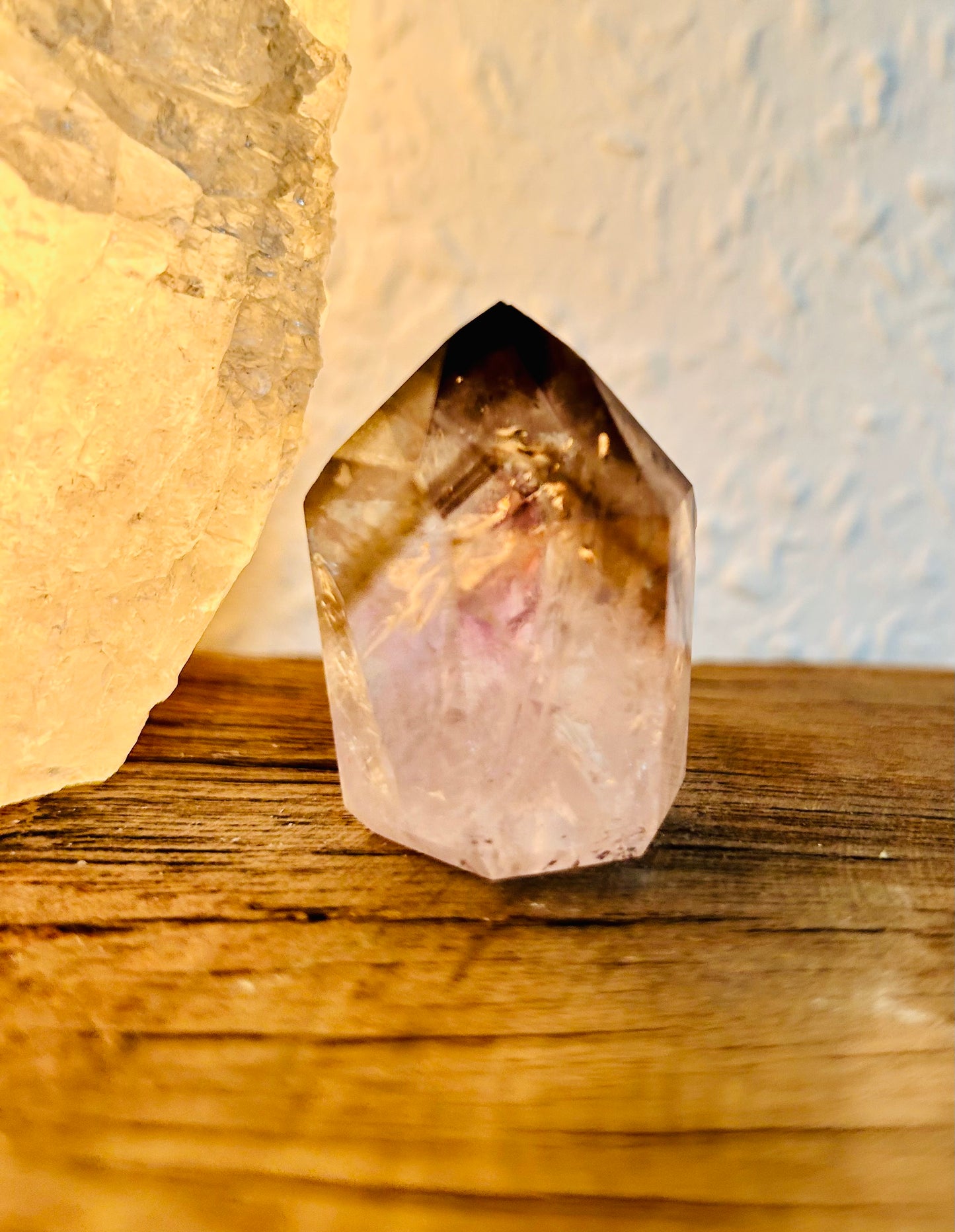 Rauchquarz/Amethyst Phantom | Unikat