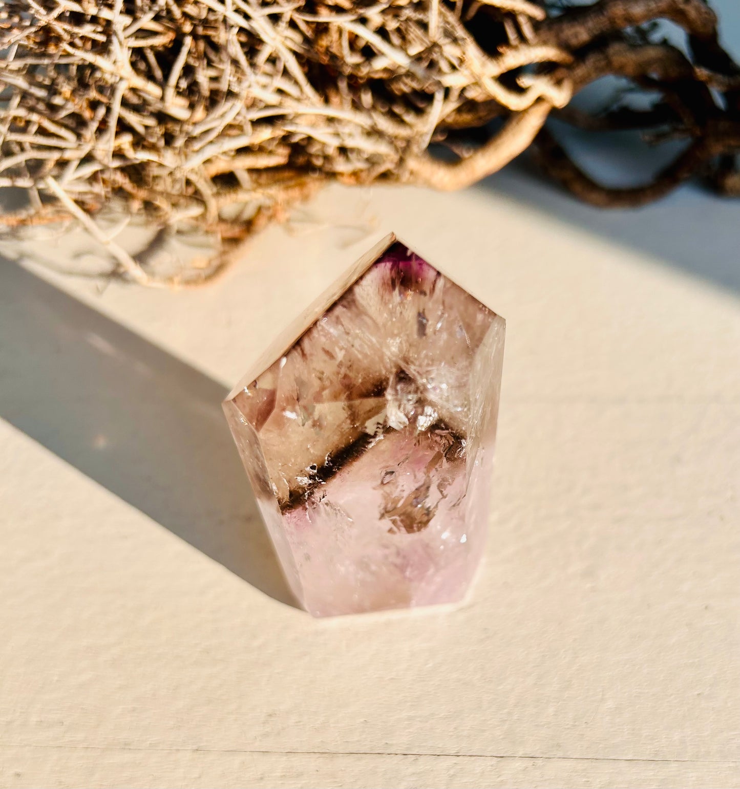 Rauchquarz/Amethyst Phantom | Unikat