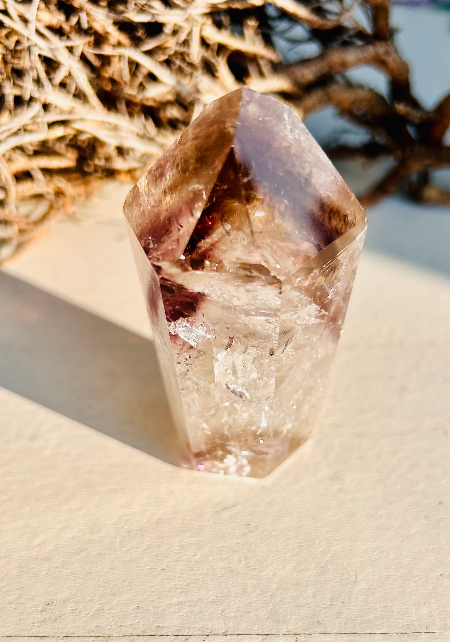 Rauchquarz/Amethyst Phantom | Unikat