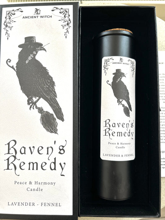 Ravens’ Remedy – Zauberkerze des Friedens & der alten Weisheit