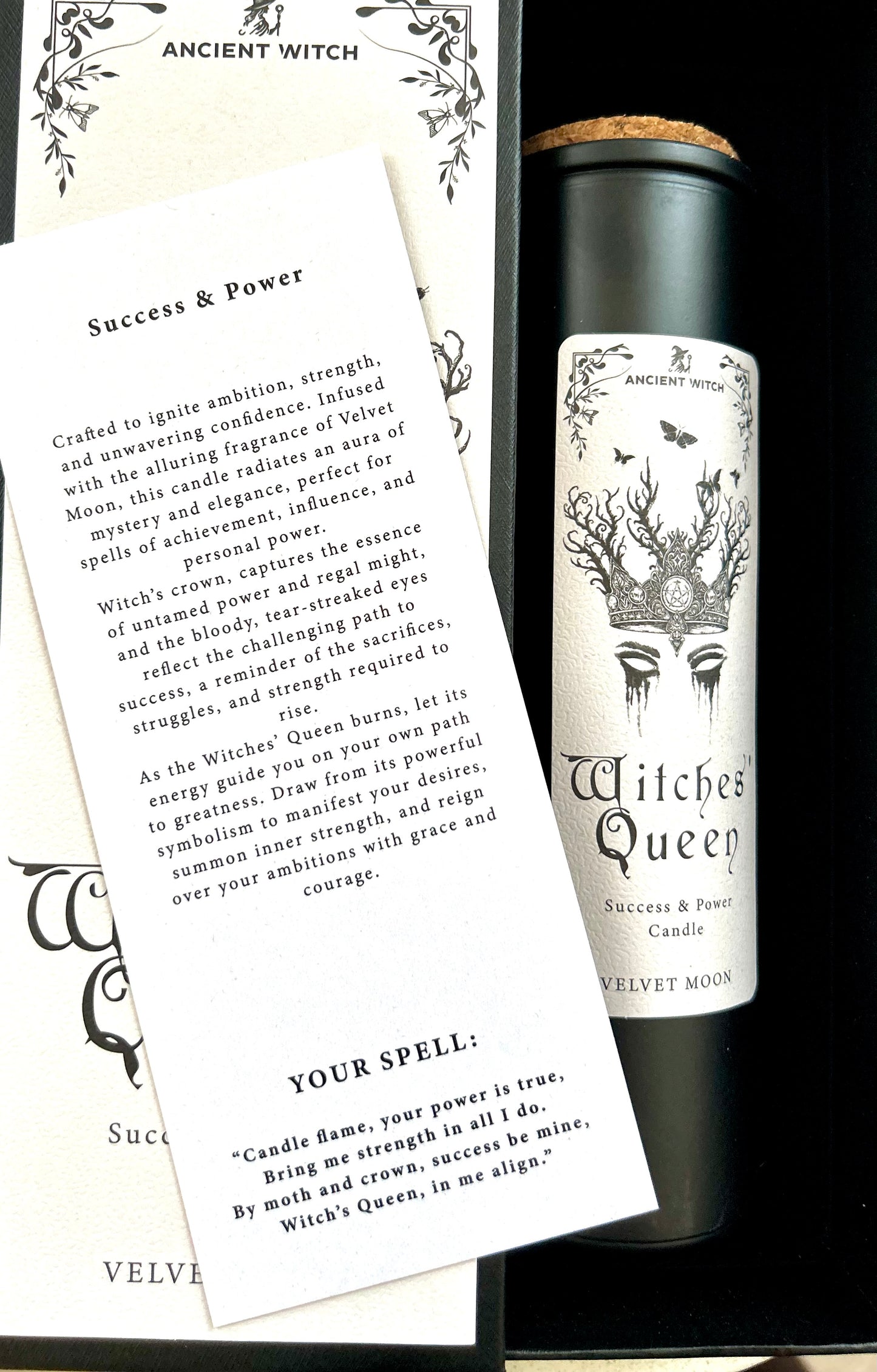 Witches’ Queen – Zauberkerze der Macht und Reinigung