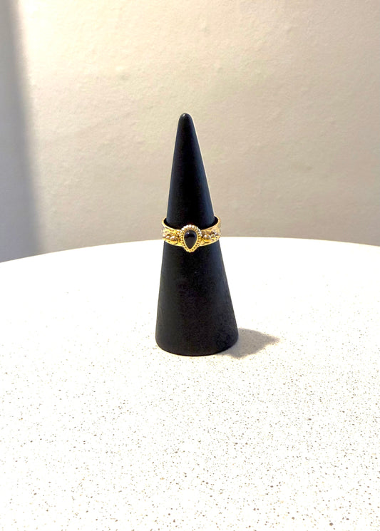 Midnight Nomad – Onyx-Ring