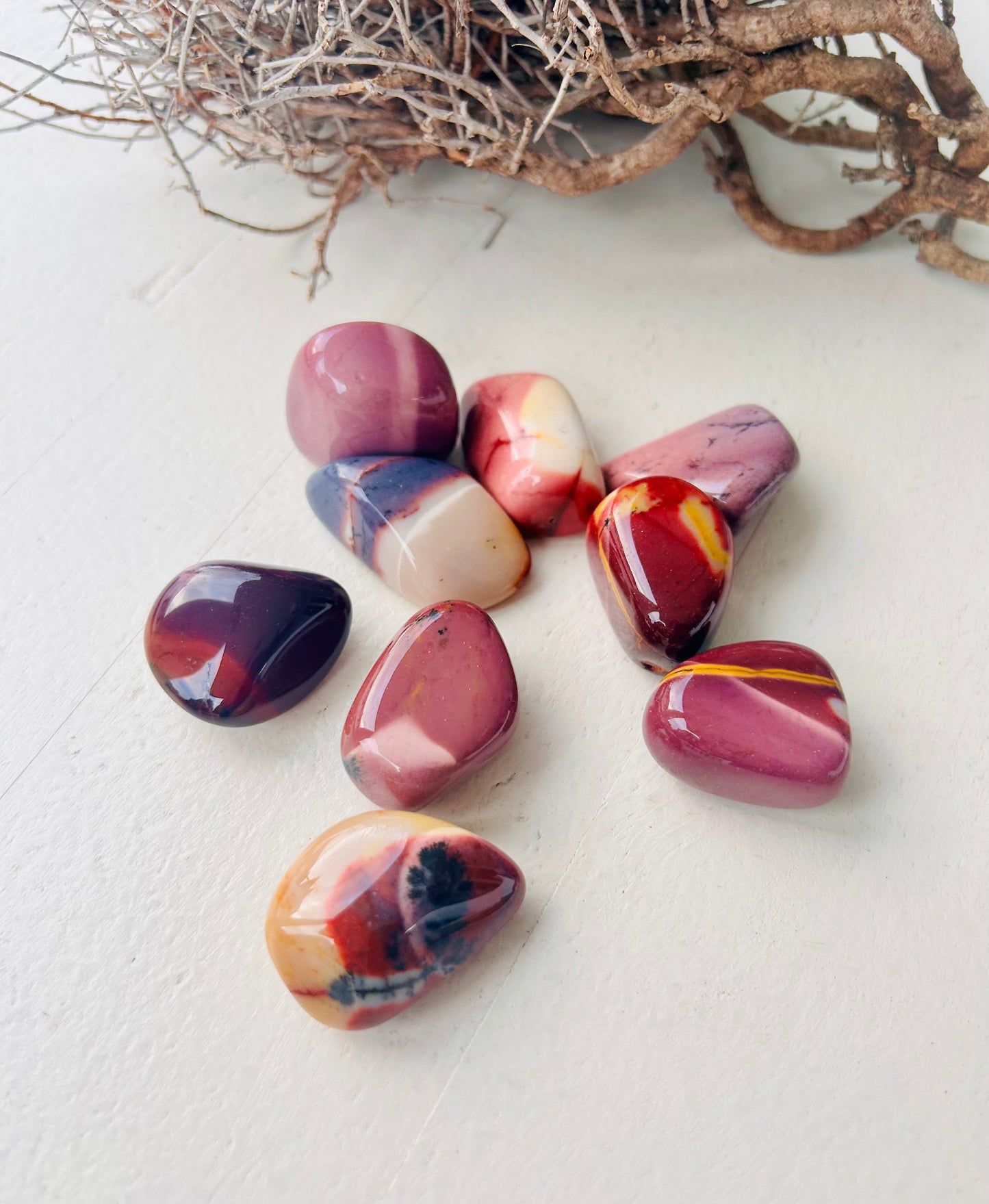 Mookait Trommelstein