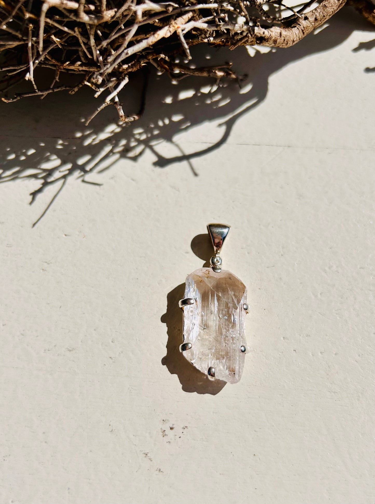 Danburit 925 Silber Anhänger | verschiedene Stile