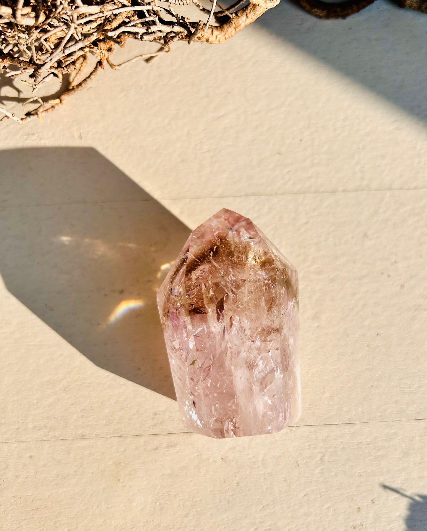 Rauchquarz/Amethyst Phantom | Unikat