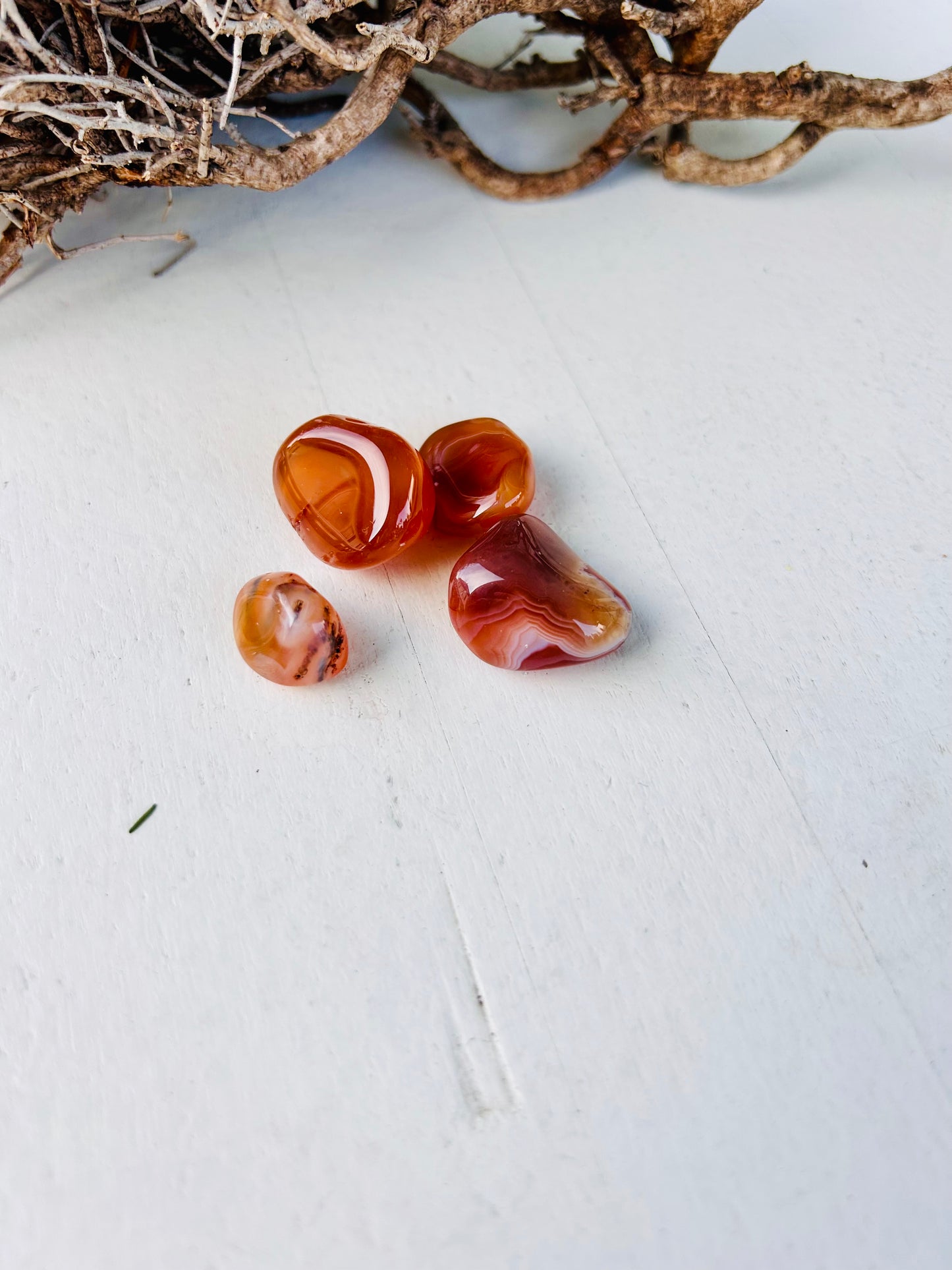 Karneol Trommelstein