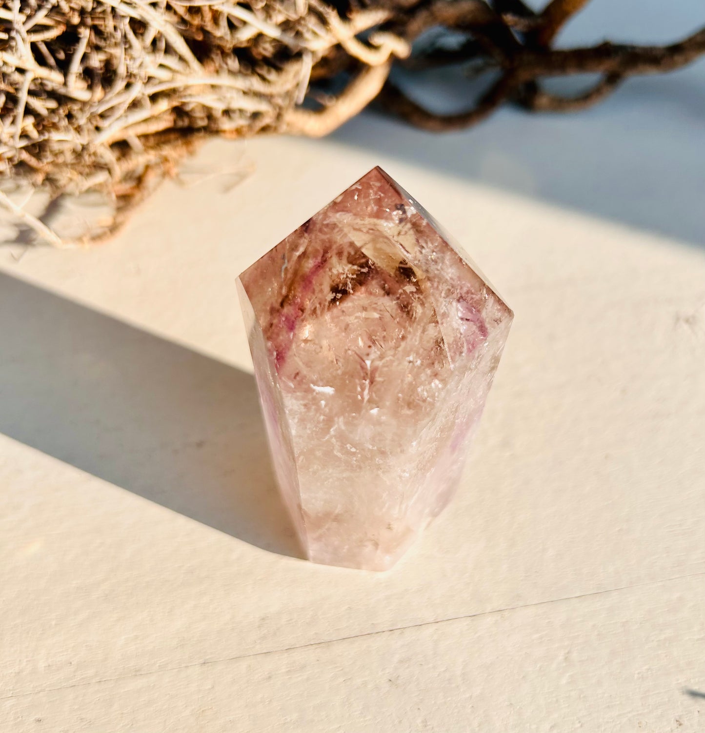 Rauchquarz/Amethyst Phantom | Unikat