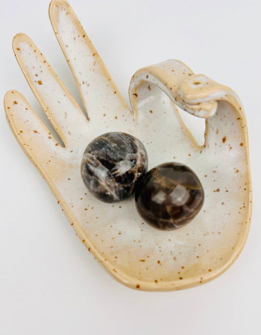 Mondstein Dunkel | Trommelstein