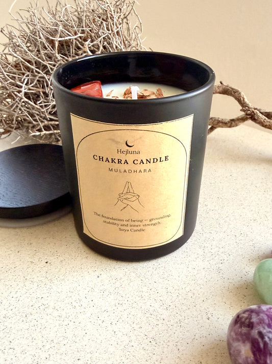 Chakra Flow Duftkerzen – Handgegossene Spirituelle Kerzen (Limited Edition)