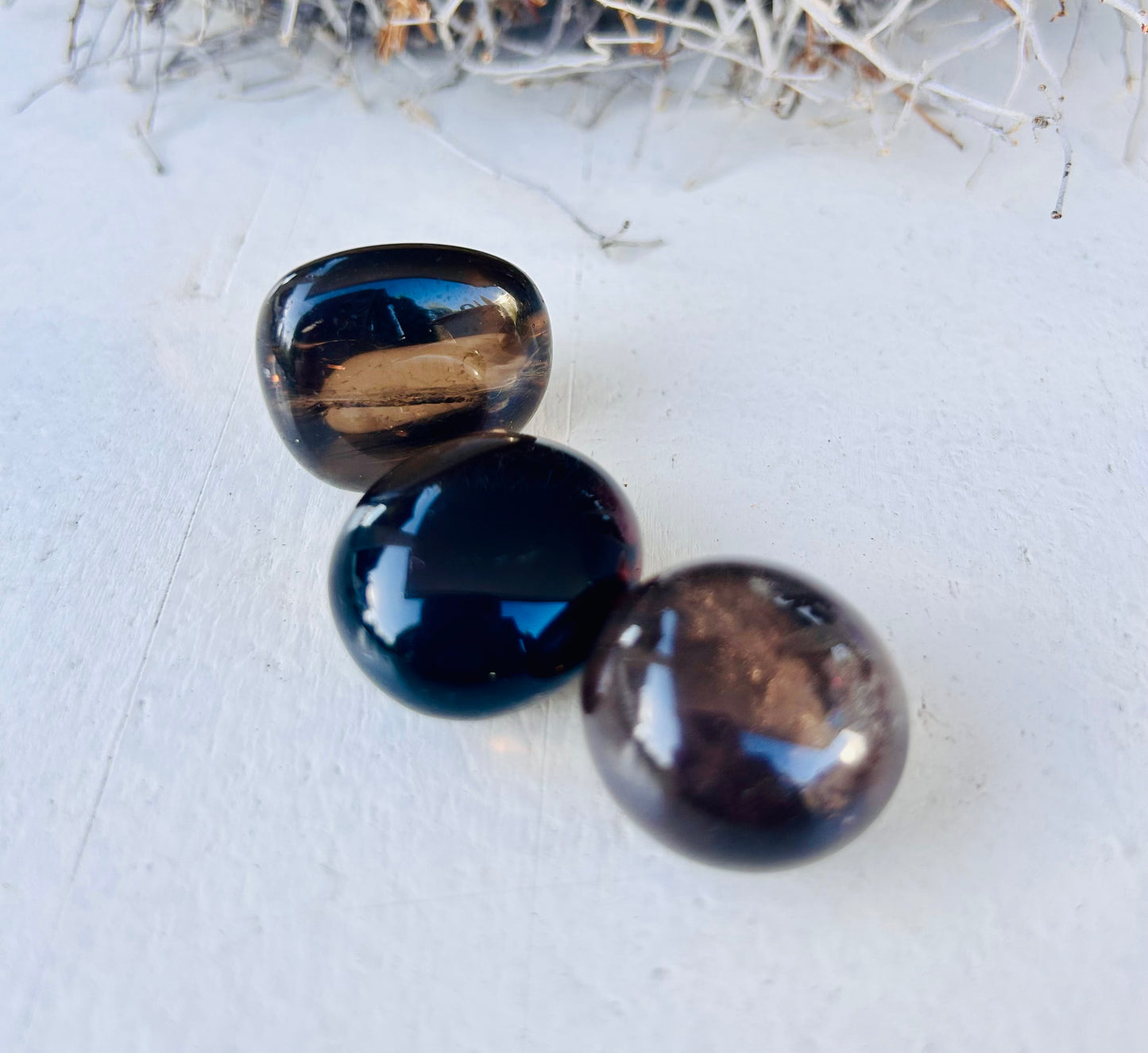 Rauchquarz Trommelstein A Qualität