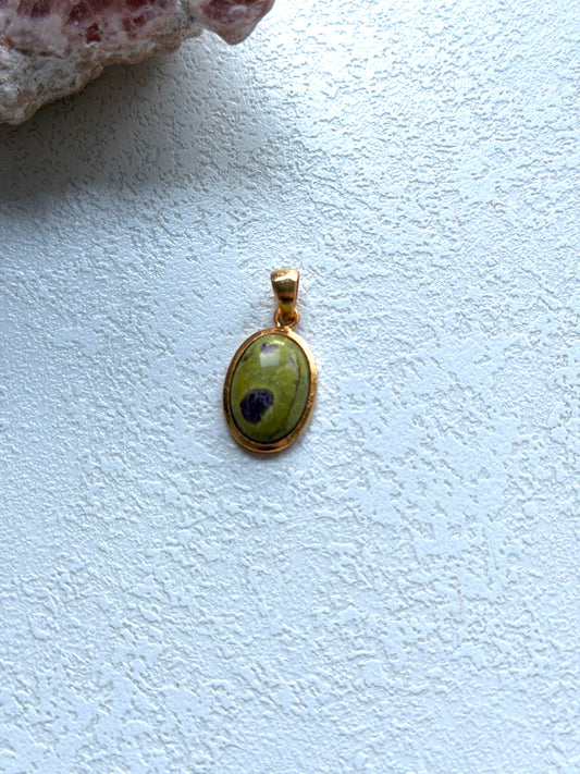 Atlantisit – Anhänger Tropfen & Oval | Einzelstücke