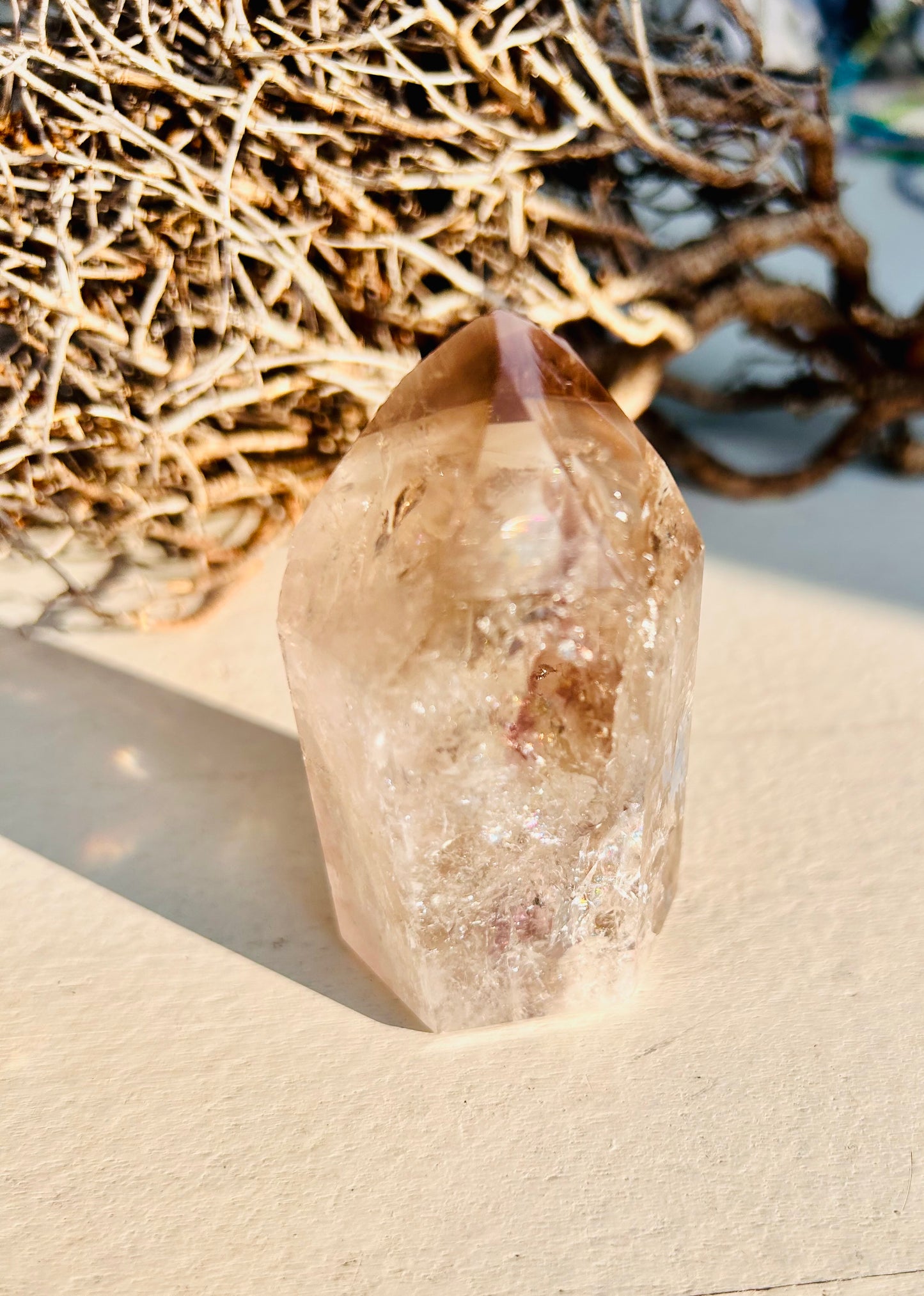 Rauchquarz/Amethyst Phantom | Unikat