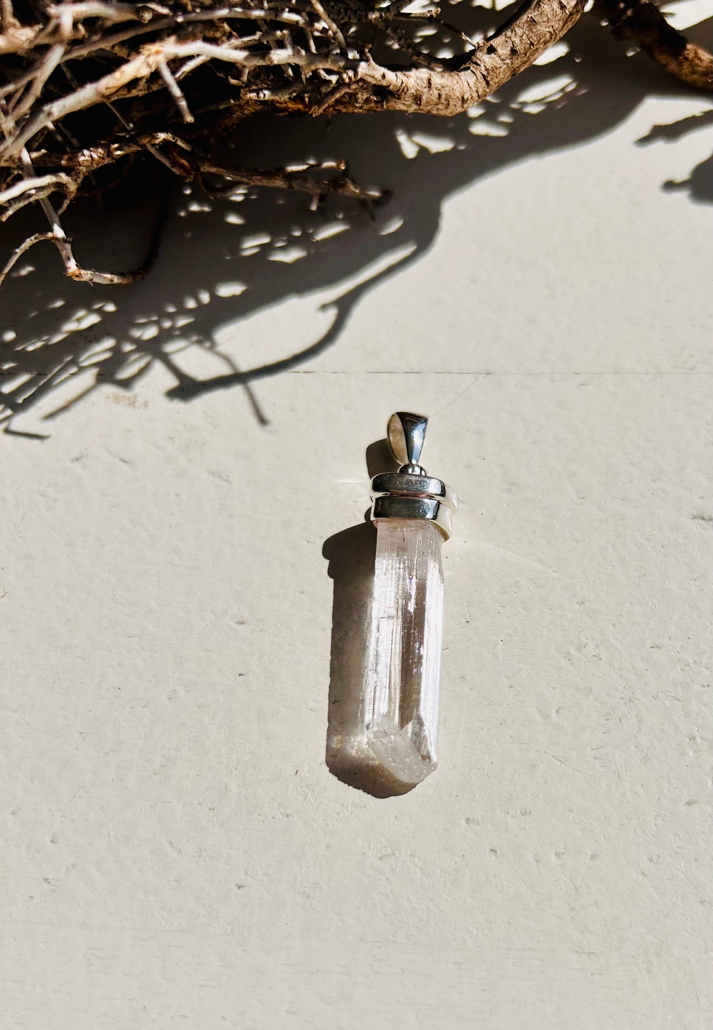 Danburit 925 Silber Anhänger | verschiedene Stile