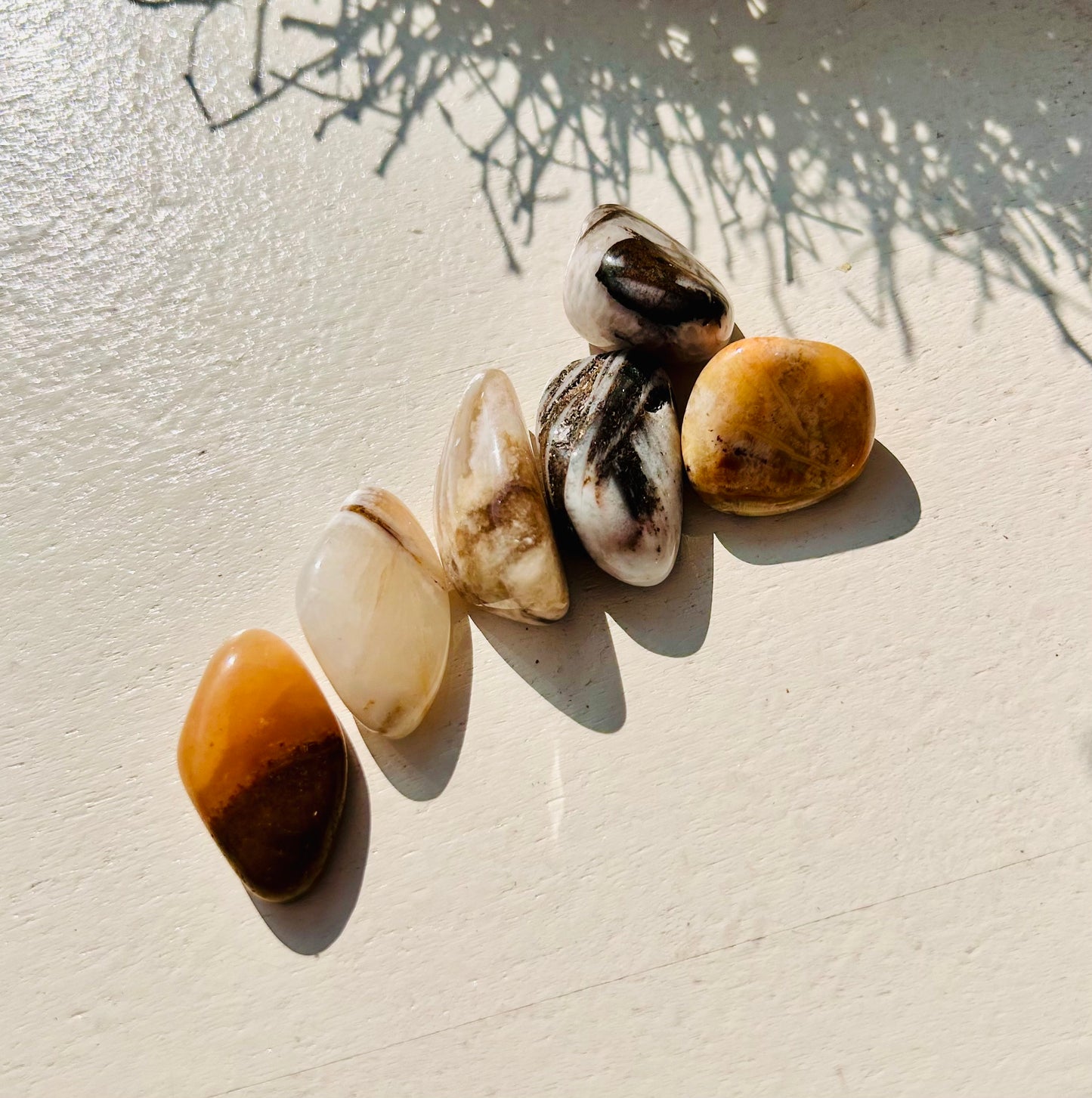 Goethitquarz Trommelstein