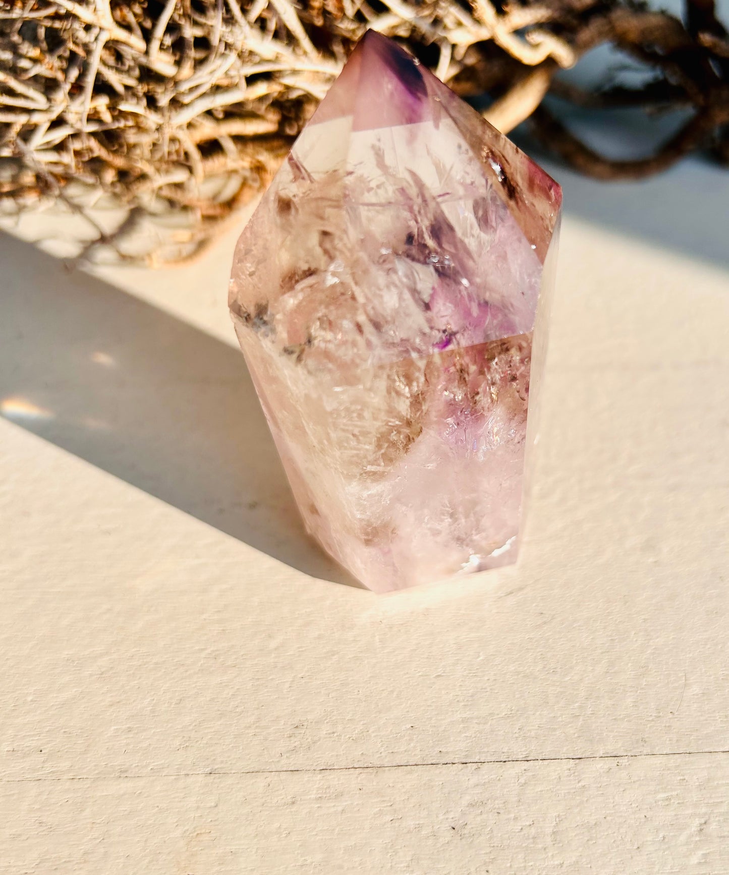 Rauchquarz/Amethyst Phantom | Unikat