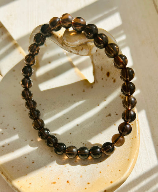 Rauchquarz Armband