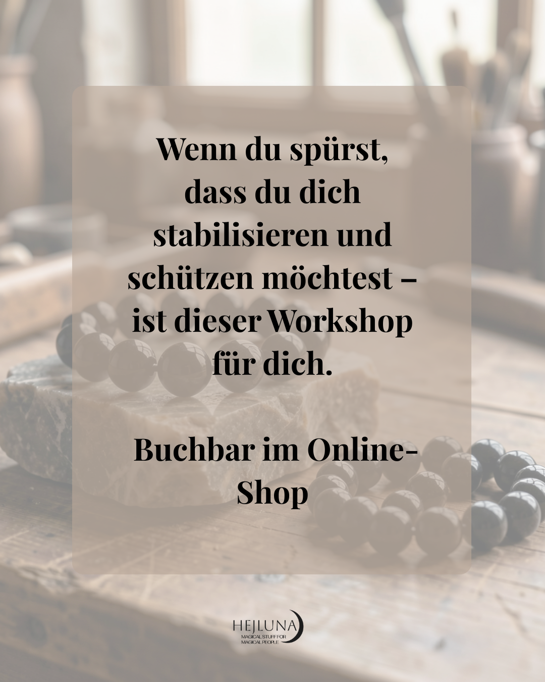 Root Protection · Schutzarmband Workshop | Workshop in Bruchsal