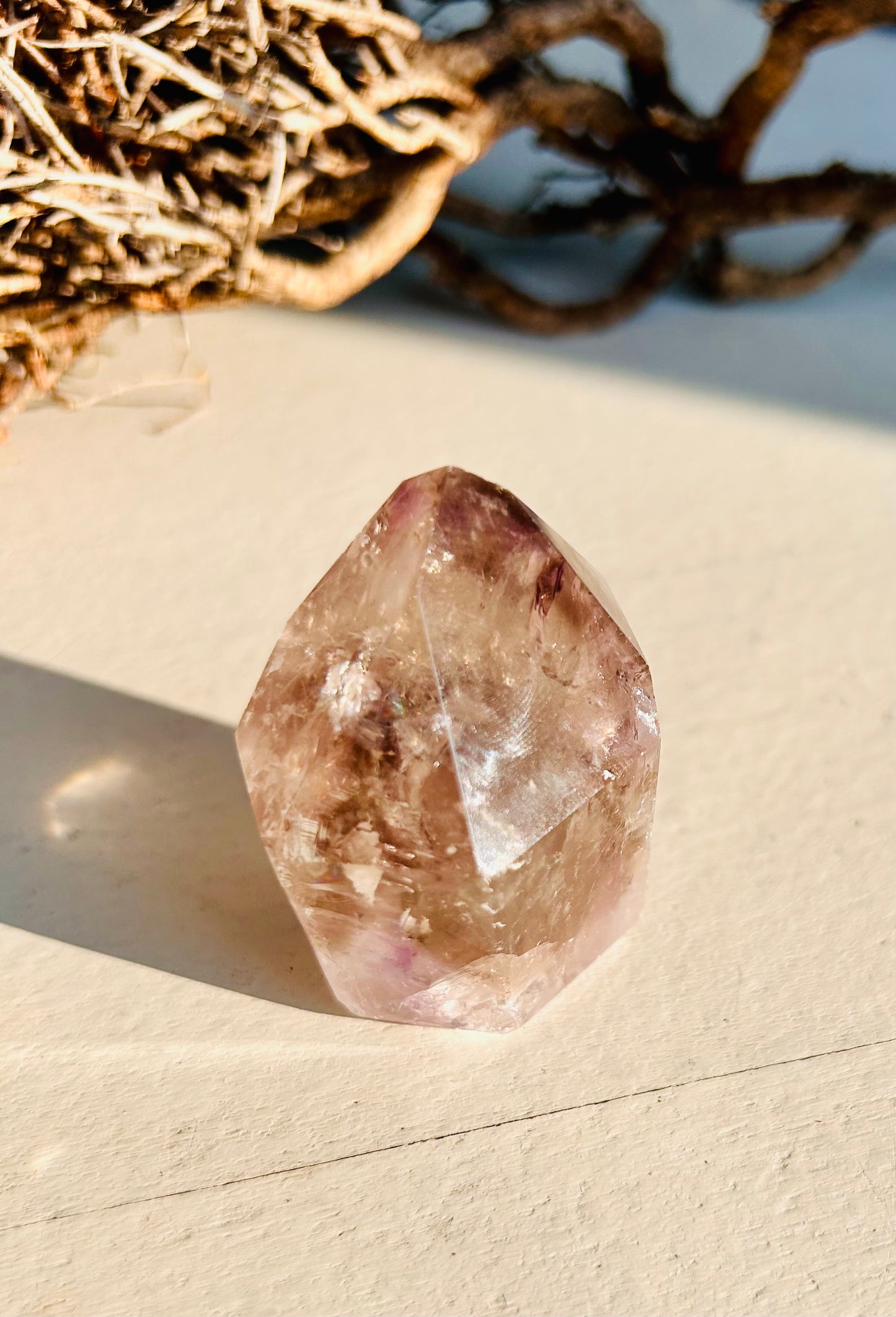 Rauchquarz/Amethyst Phantom | Unikat