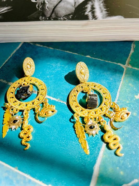 Sunset over Ibiza | Ibiza Ohrring-Kollektion | Limited Edition