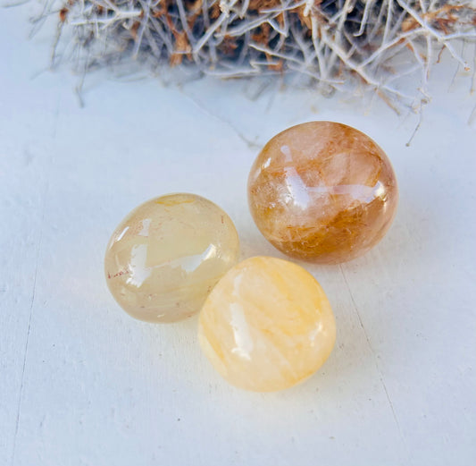 Golden Healer Trommelstein