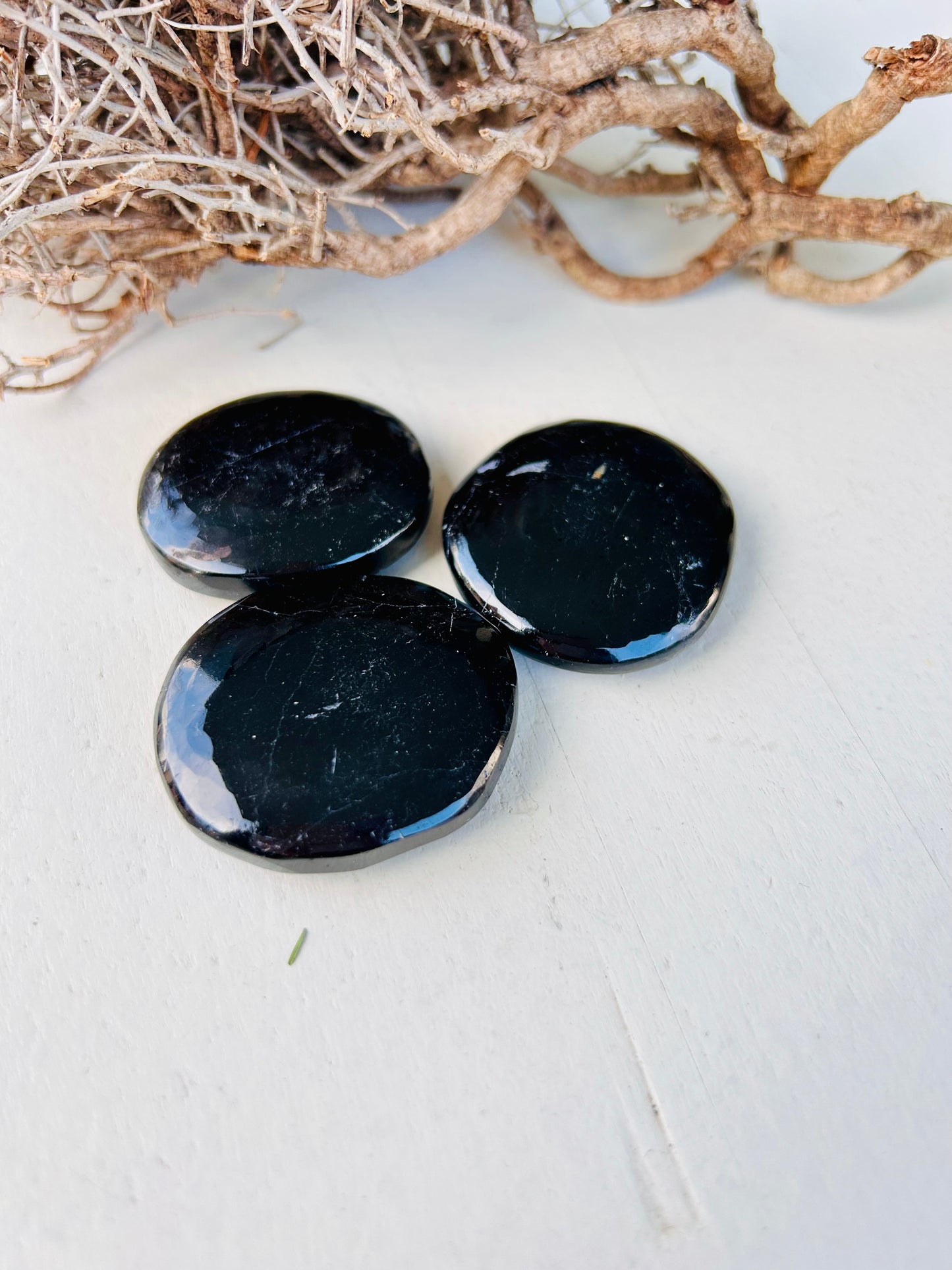 Turmalin schwarz | Schörl Scheibenstein