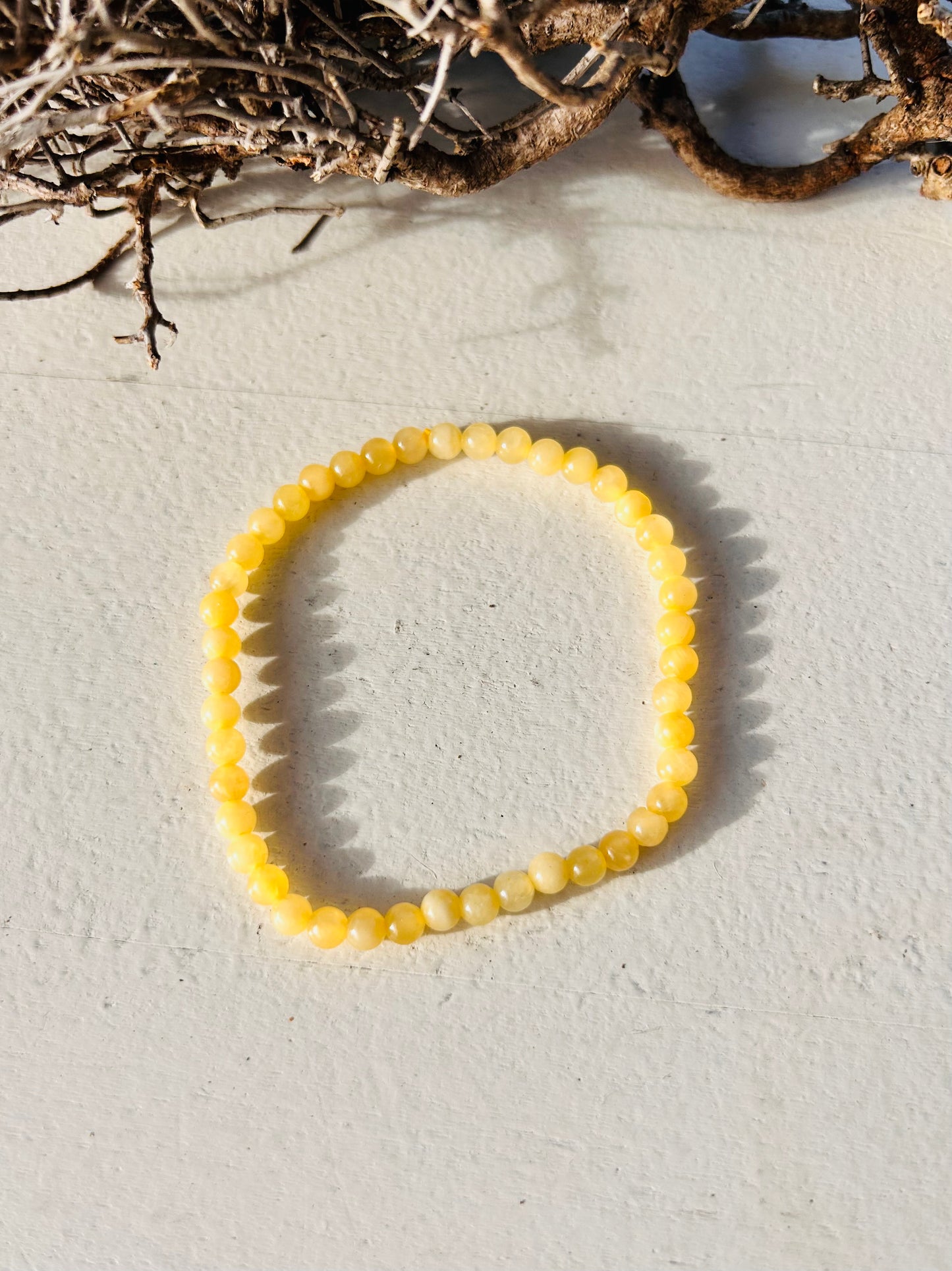 Calcit Gelb Armband