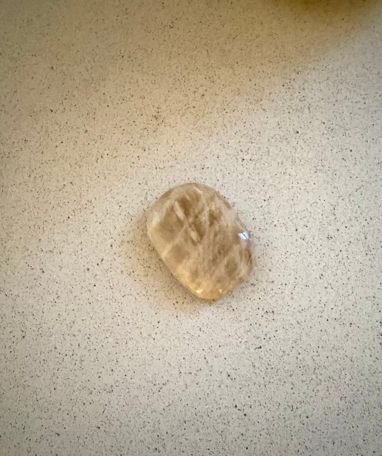 Pfirsich-Mondstein – Scheibenstein