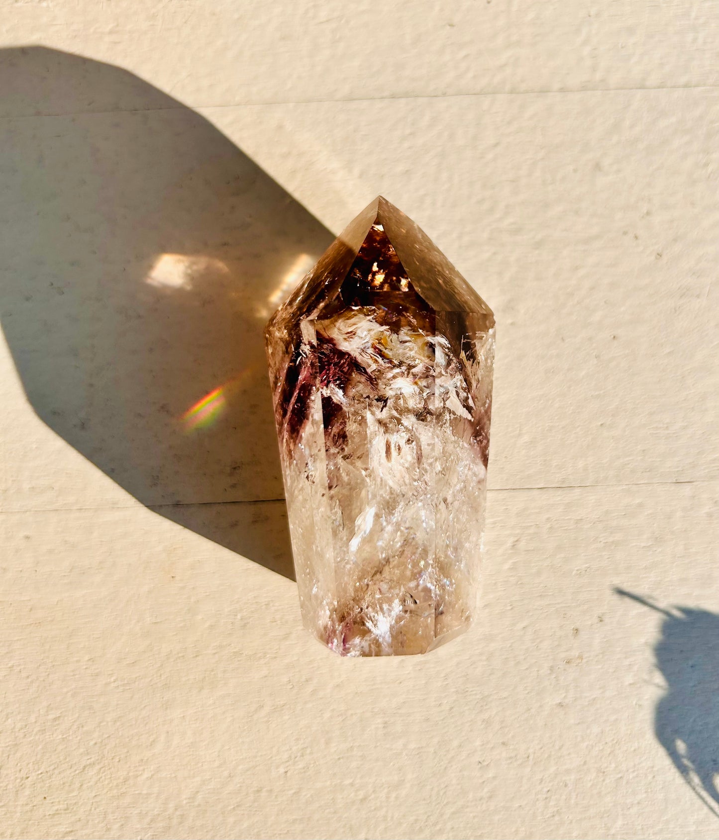 Rauchquarz/Amethyst Phantom | Unikat