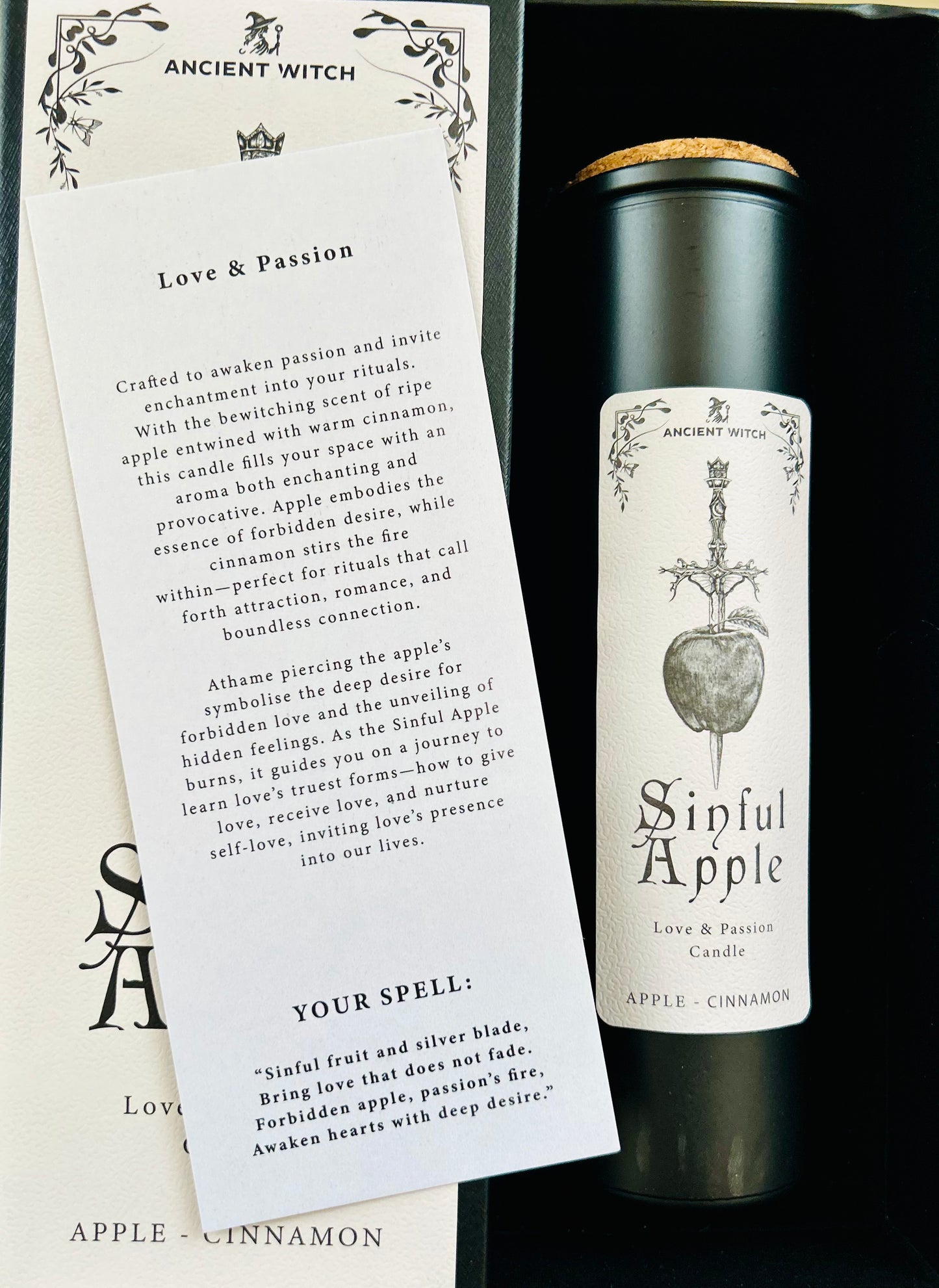 Sinful Apple – Zauberkerze der Liebe & Leidenschaft