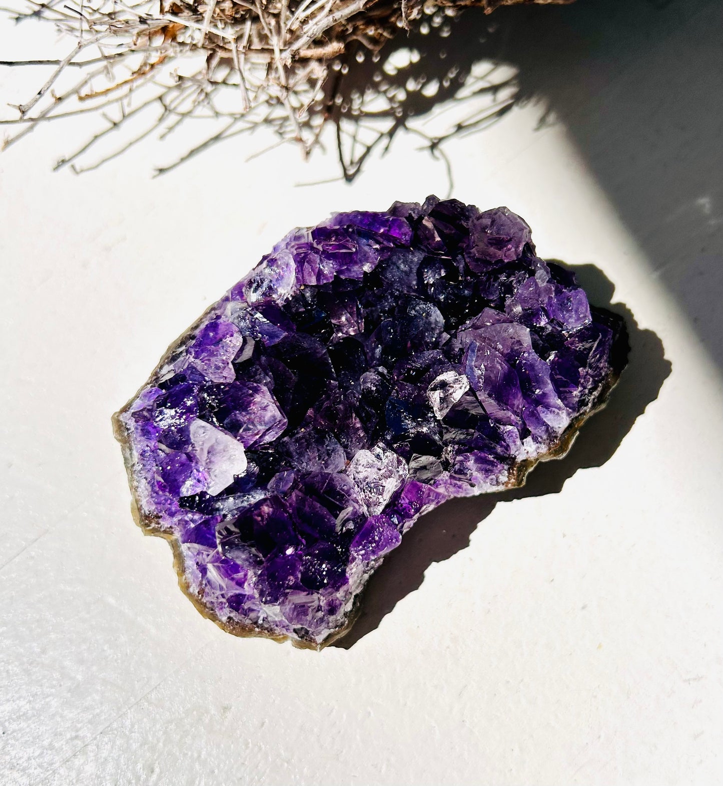 Amethyst Drusenstücke aus Uruguay | Einzelstücke