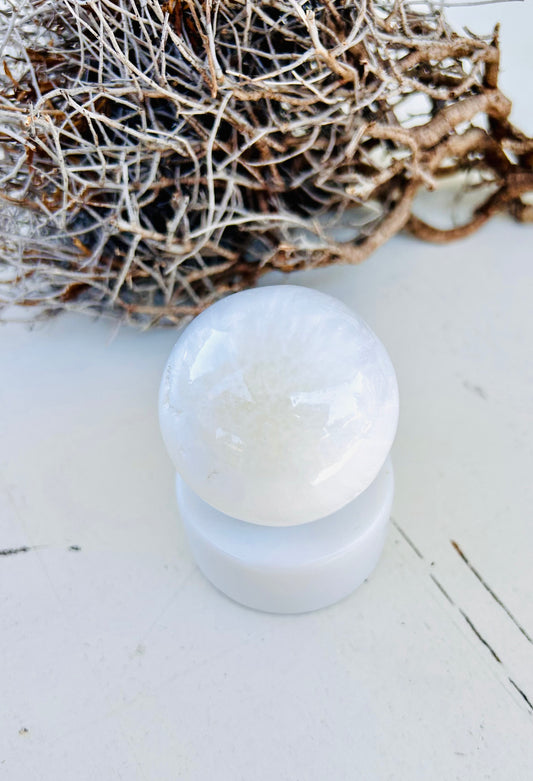 Kugelhalter Schwarz | Weiß Matt