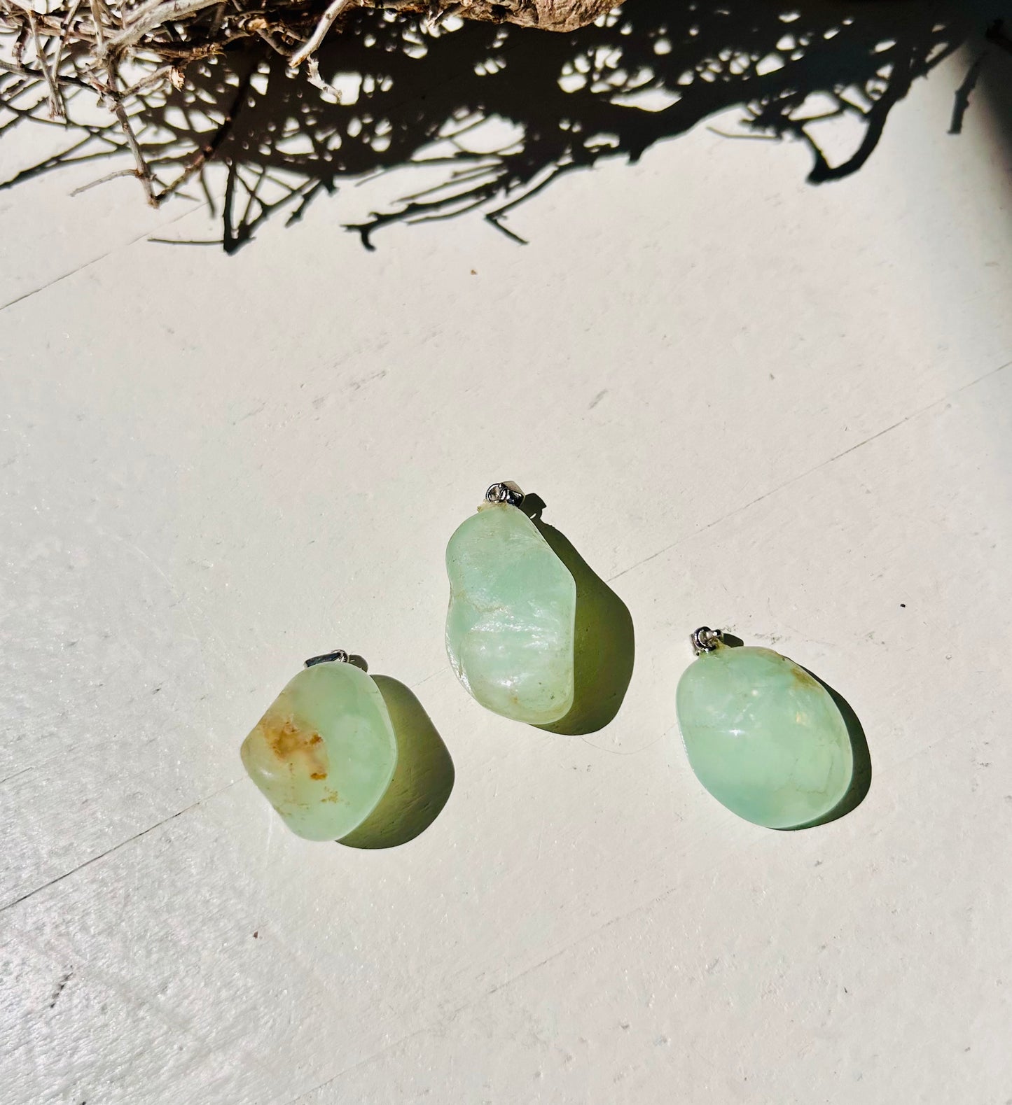 Prehnit Ketten Anhänger