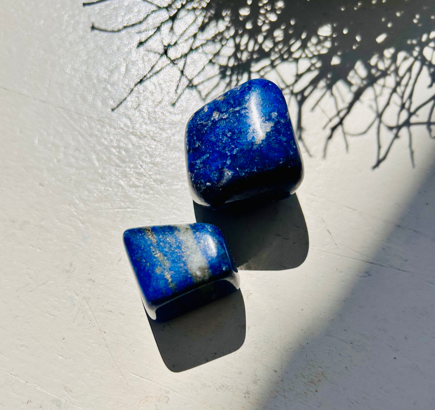 Lapislazuli Trommelstein