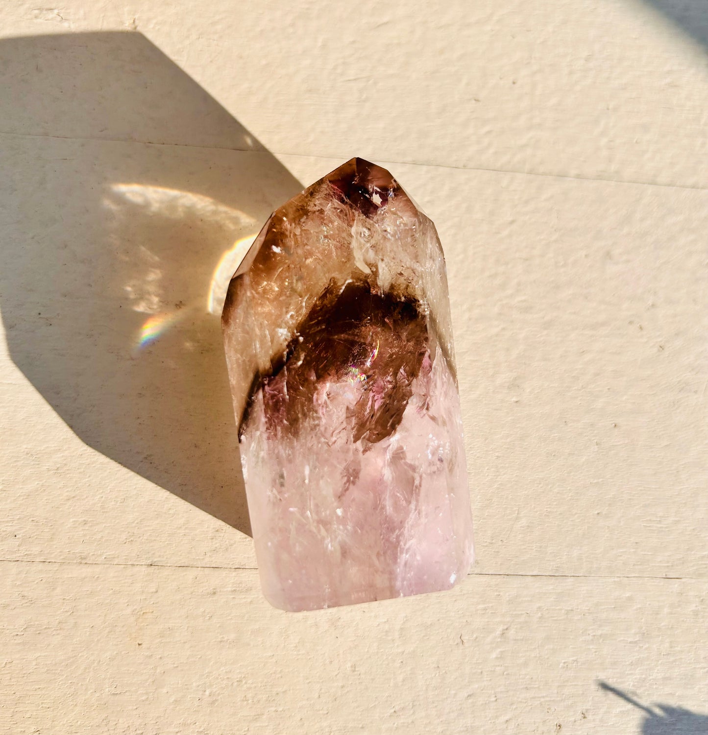 Rauchquarz/Amethyst Phantom | Unikat