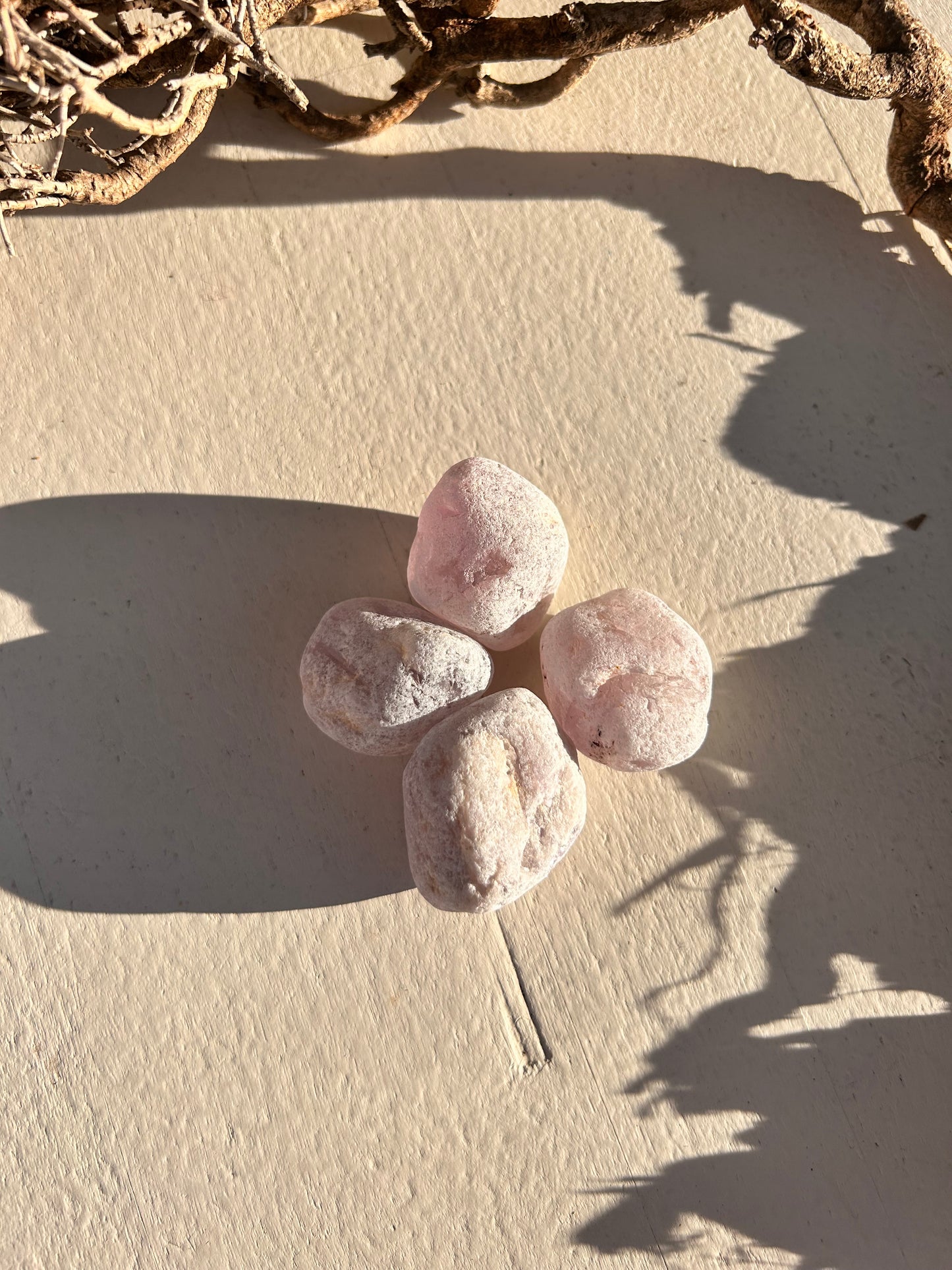 Amethyst Wasserstein Set | Trommelstein angetrommelt