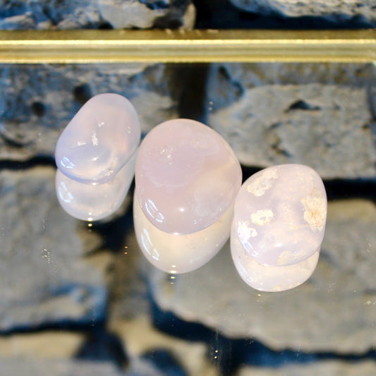 Chalcedon | Blau | Trommelstein