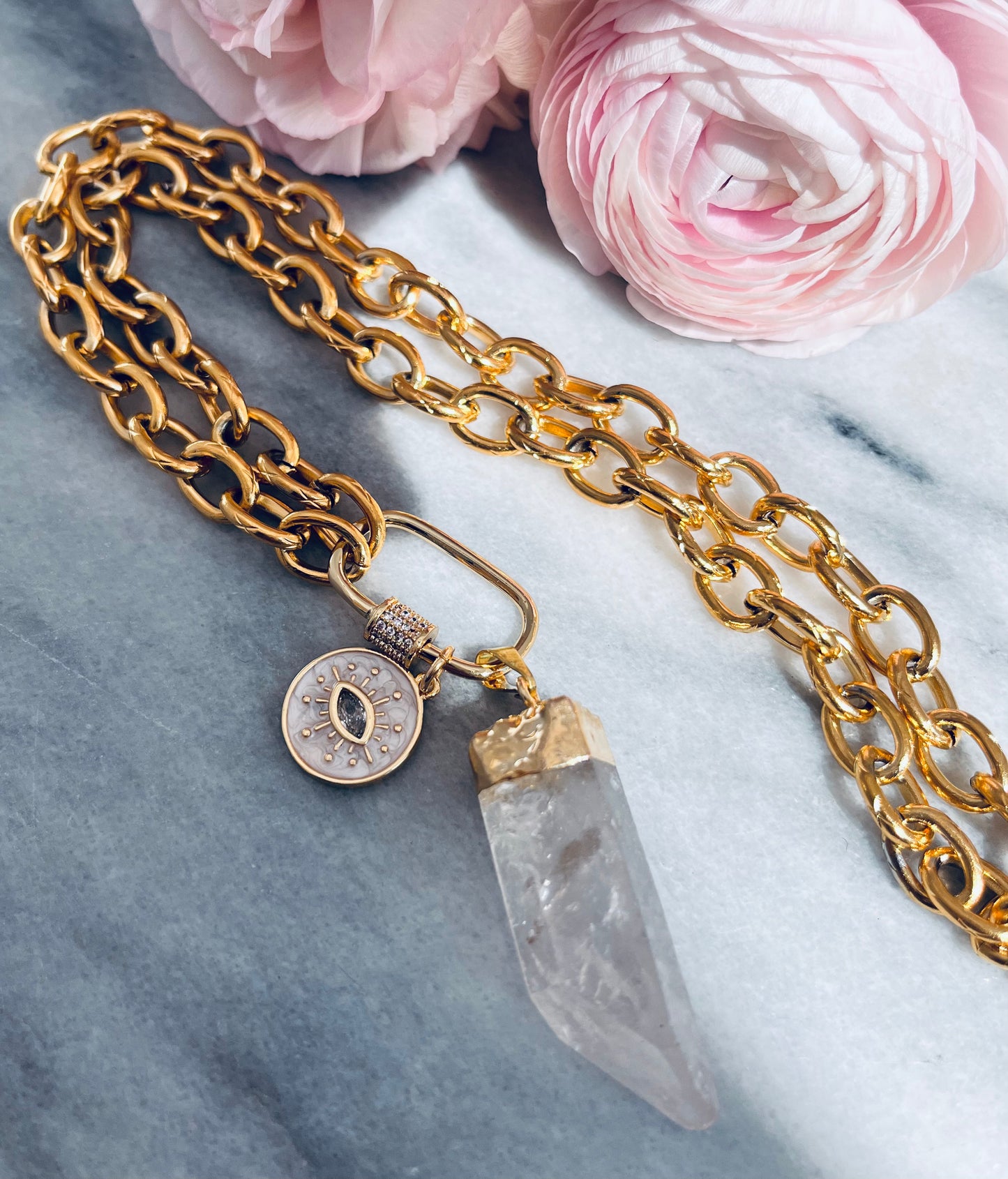 Hygieia - Statement Kette gold