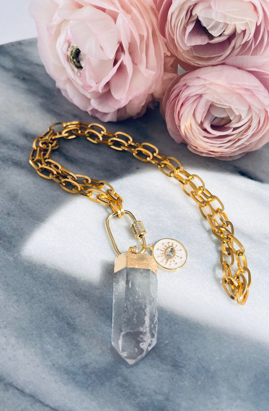 Hygieia - Statement Kette gold