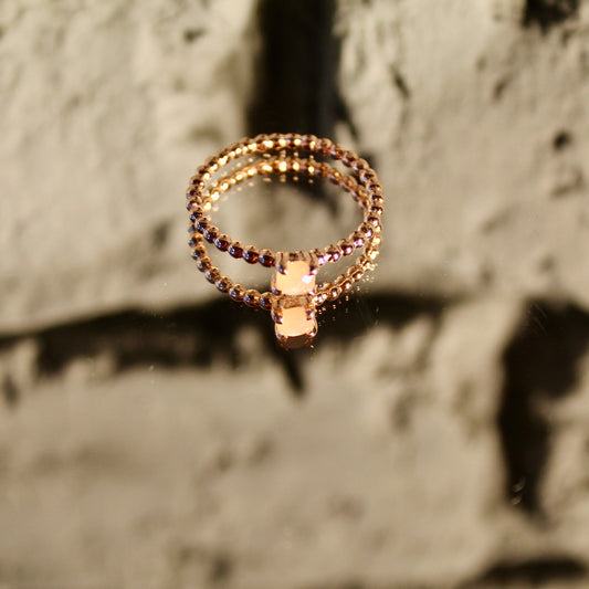 Mondstein Ring | Rose Gold