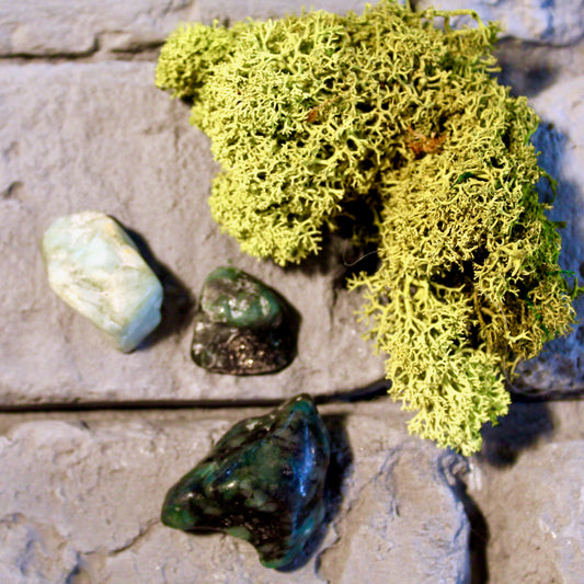 Smaragd Trommelstein