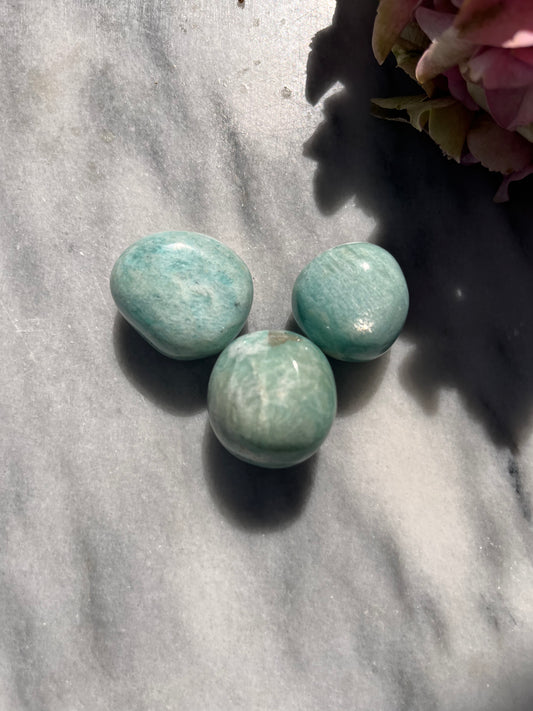 Amazonit Trommelstein