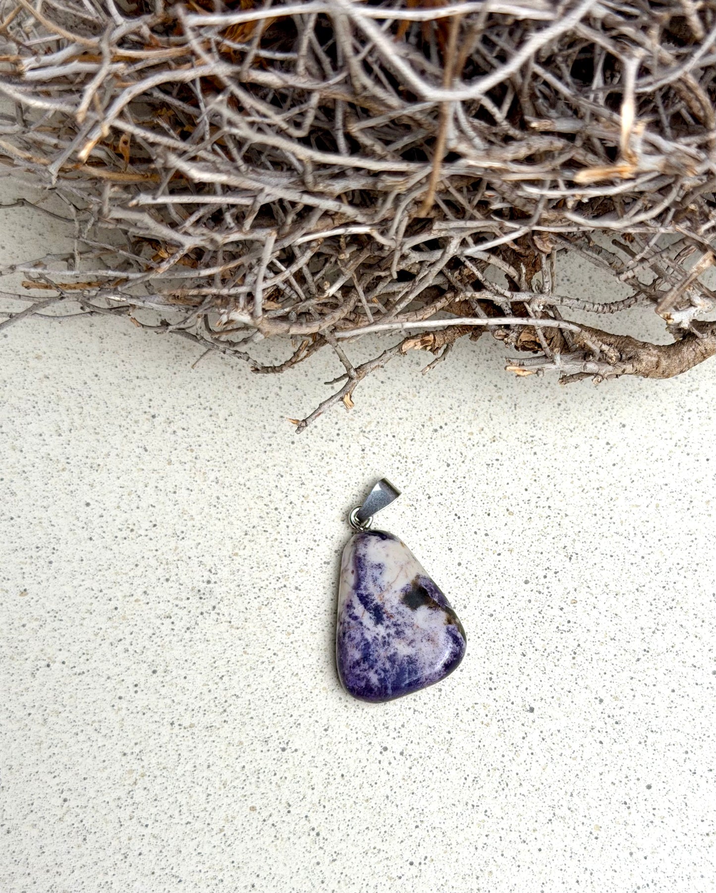 Fluoritopal (Tiffany Stone) – Anhänger