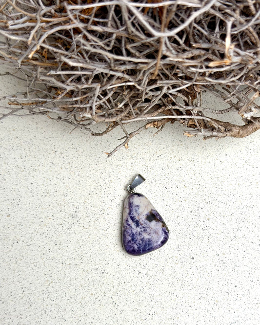 Fluoritopal (Tiffany Stone) – Anhänger