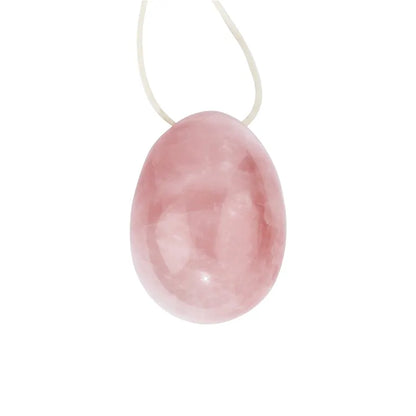 Yoni-Ei aus Obsidian & Rosenquarz  |  Bewusste Verbindung mit deiner weiblichen Energie.