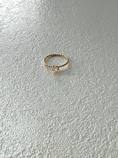 Lunéa Silberrring 18 ct vergoldet