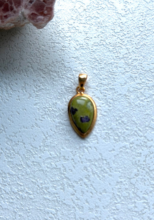 Atlantisit – Anhänger Tropfen & Oval | Einzelstücke