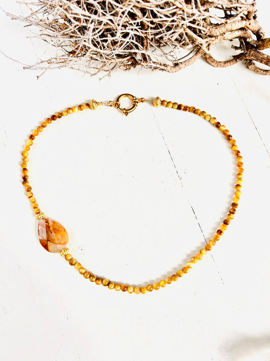 Golden Path – Golden Healer & Tigerauge Kette