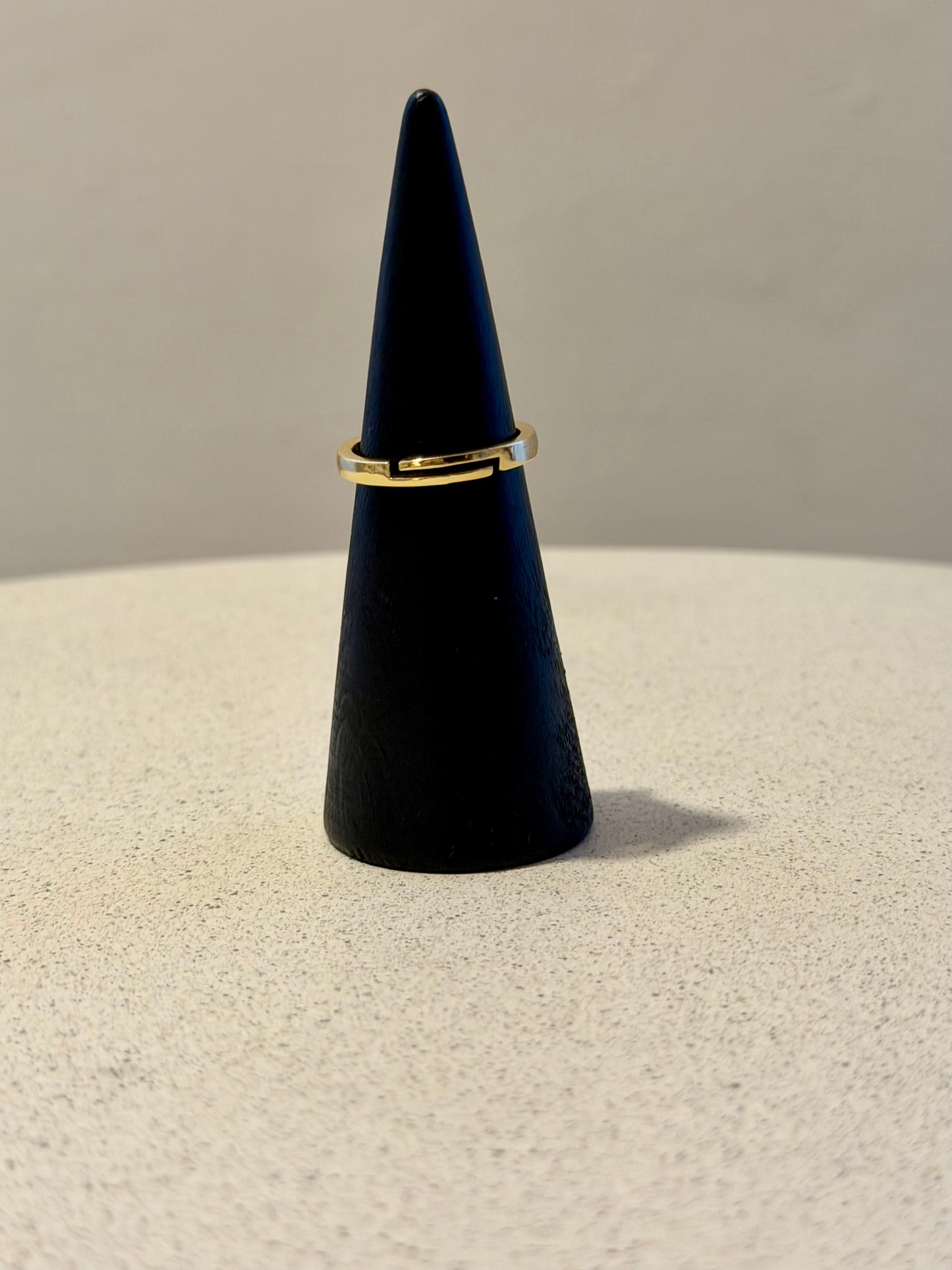 Mystic Eye Ring – Zirkonia · verstellbarer Edelstahlring