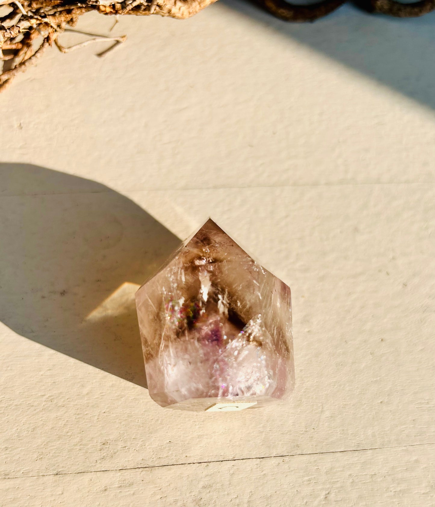 Rauchquarz/Amethyst Phantom | Unikat